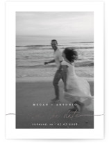 Gaussian Foil-Pressed Save The Date Cards