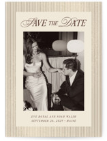 Sienna Foil-Pressed Save The Date Cards