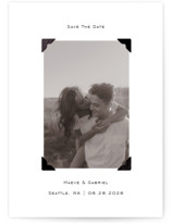 scrapbook frame Foil-Pressed Save The Date Cards