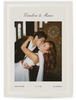 Glossy Frame Gloss-Press®  Save The Date Cards
