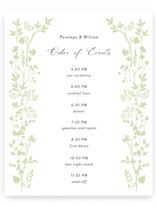 Flower Garden Schedule Signs