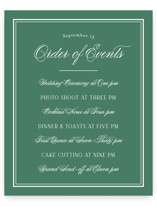 Fresh Classic Schedule Signs