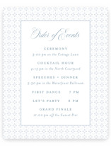 Coastal Charm Schedule Signs