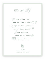 SoWhimsyWed Schedule Signs