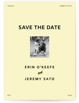 Save the Date Petite Cards