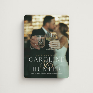 Entwine Foil-Pressed Save the Date Magnets