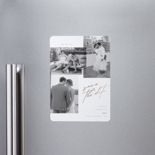 Forte Foil-Pressed Save the Date Magnets