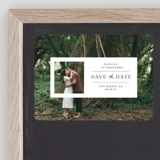 Window Save The Date Magnets