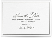 Bliss Letterpress Save the Date Cards