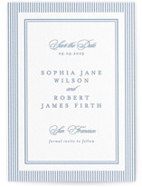 Posh Letterpress Save the Date Cards