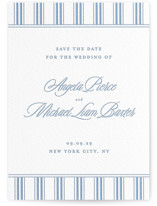 Stately Letterpress Save the Date Cards