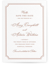 Avery Letterpress Save the Date Cards