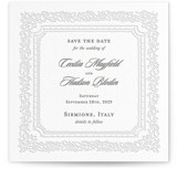 Sirmione Letterpress Save the Date Cards