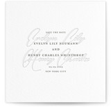 Bespoke Letterpress Save the Date Cards