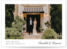 simple space Save The Date Cards
