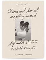 Written in Love Save The Date Cards
