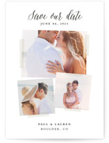 Photo Overlay Save The Date Cards