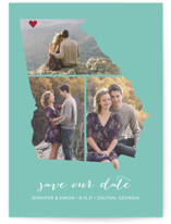 Georgia Love Location Save The Date Cards