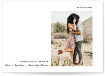 Modern Mood Save The Date Cards