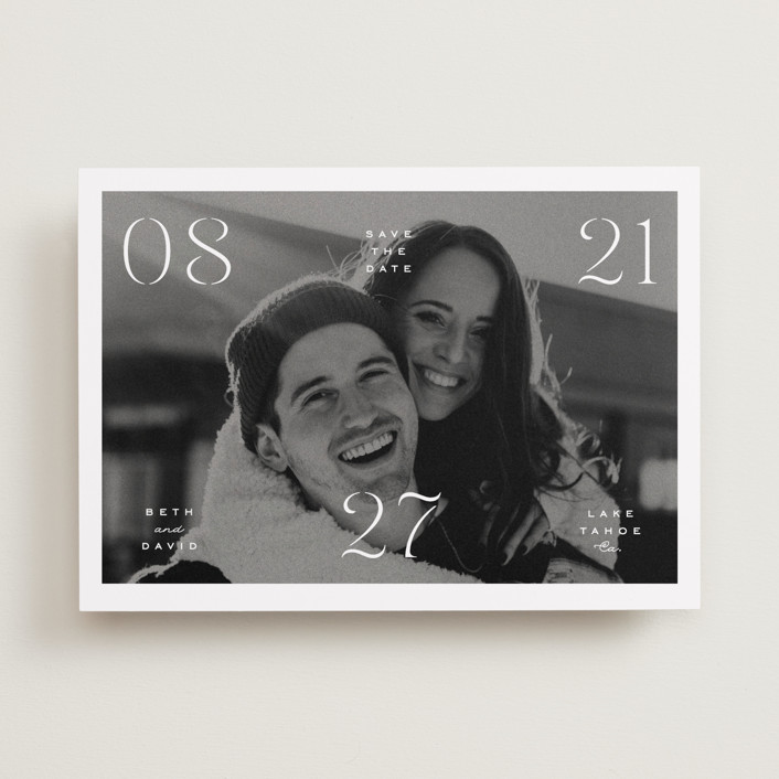 Elements Save The Date Cards by Olivia Kanaley Inman Minted