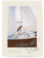 Classic contemporary Save The Date Cards