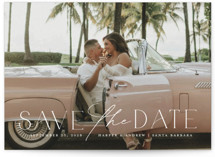 A fun ride Save The Date Cards