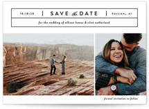 Cinematic Save The Date Cards