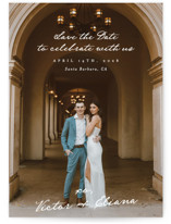 Celebration XO Save The Date Cards