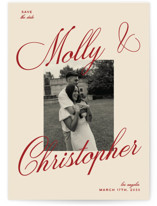 vintage cinema Save The Date Cards