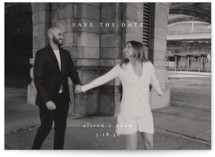 Veneer Save The Date Cards