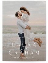 Romantic_Script Save The Date Cards