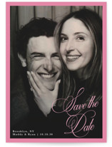 Bubblegum Save The Date Cards