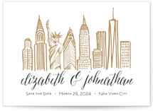 Skyline - New York City Save The Date Cards