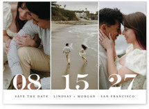 Trio Save The Date Cards