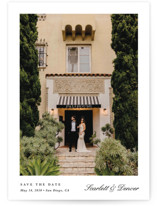 simple space Save The Date Cards