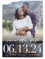 Geo Lovely Save The Date Cards