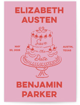 The Cake Save The Date Cards