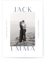 lettered Save The Date Cards