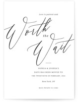 Crescendo Save The Date Cards