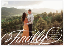 Finally Getting Married Save The Date Cards