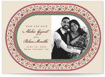 Mughal Gardens Save The Date Cards