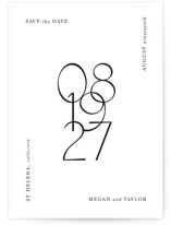 Entwined Save The Date Cards