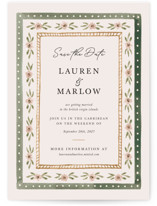 Americana Save The Date Cards