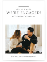 Elegant Space Save The Date Cards