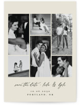 Merry Modern Save The Date Cards