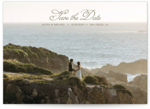 Quiet Horizon Save The Date Cards