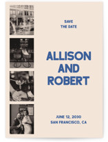 bold side Save The Date Cards