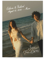 Slanted Save The Date Cards