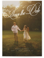 Vintage Elegant Save The Date Cards