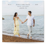 In Line Save The Date Cards